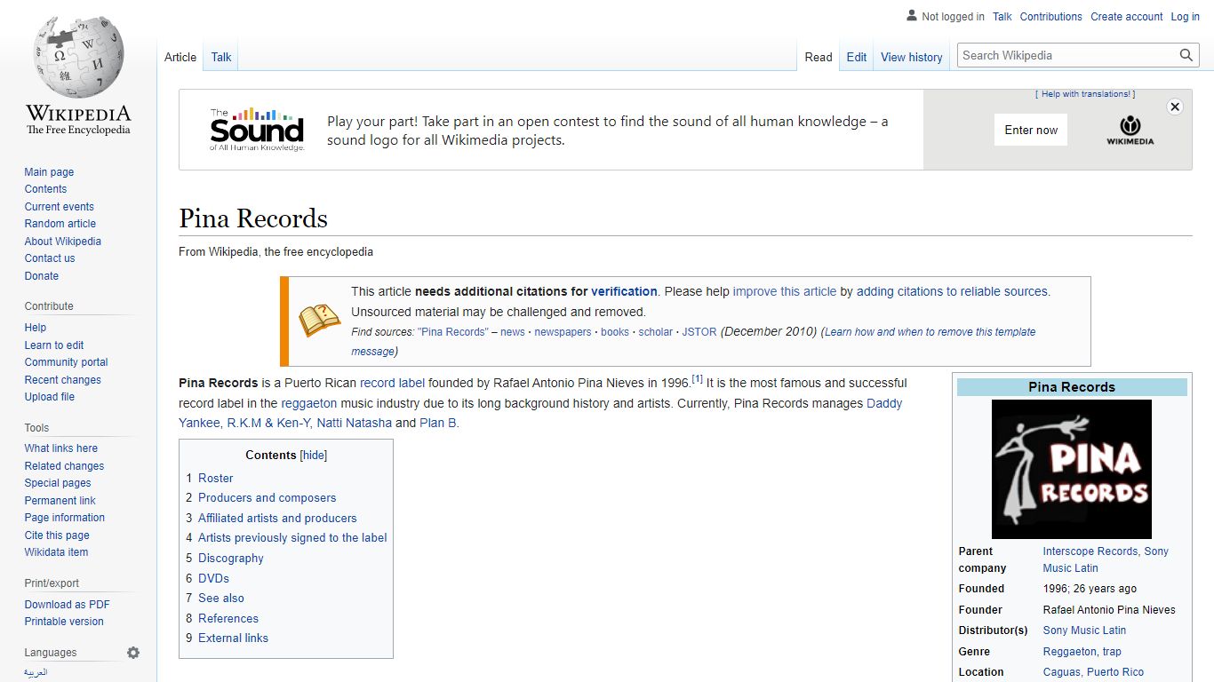 Pina Records - Wikipedia